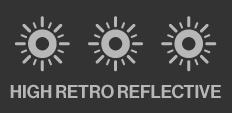 High-retro-reflective