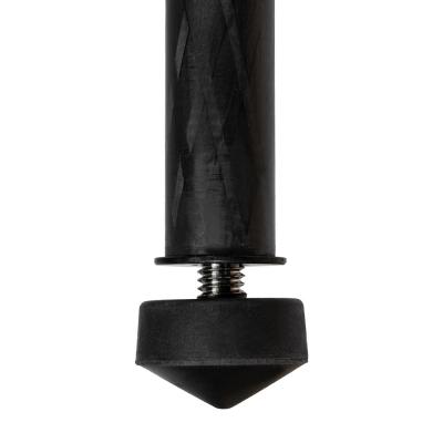 Perfk Lot De 3 Embouts Caoutchouc 1/4" Pour Trépied – Pieds Antidérapants Universels En Alliage & Caoutchouc Noir