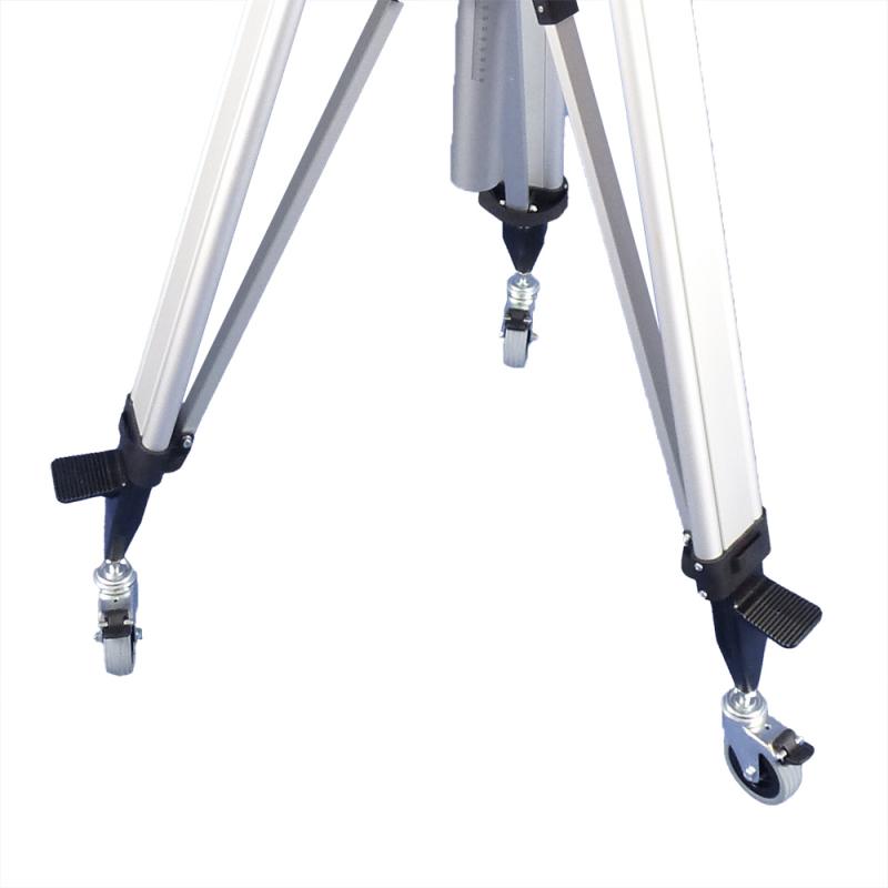 Walimex Pro Ruote Per Treppiede Da 75 Mm – Set Da 3 Per Gambe 18-22 Mm, Con Freno Step-lock E Carico 30 Kg