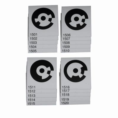 Set of 20 magnetic markers (targets) for FARO Freestyle 2 & photogrammetry