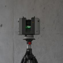 2-Way-Kurbelstativ mit 3D-Safety-Adapter für Leica RTC360