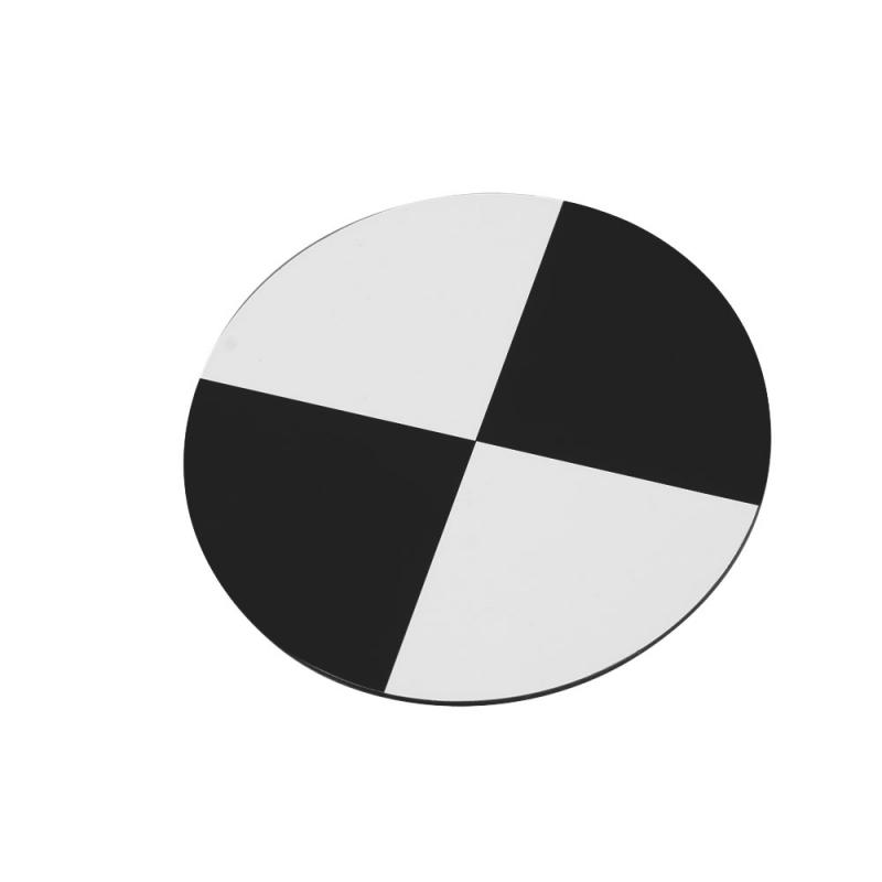Round checkerboard target 6