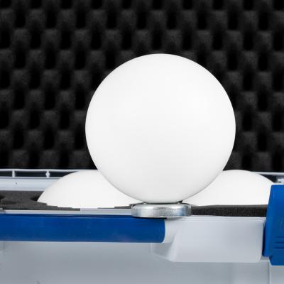 Set consisting of 5 laser scanner reference spheres Ø100mm with magnet