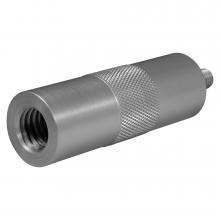 Adapter with M8 male thread & 5/8" female thread (length: 73.5mm)