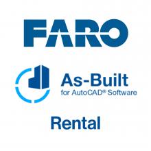 FARO As-Built for AutoCAD mieten für einen Monat