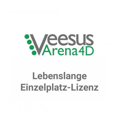 Veesus Arena4D Software - Lebenslange Einzelplatz-Lizenz inkl. 1 Jahr Wartung