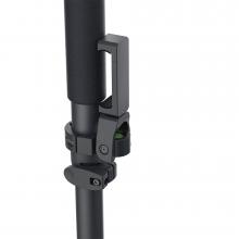 GNSS-Pole for EMLID Reach RS+ / RS2 / RS2+ / RS3 / RS4 / RS4 Pro / RX / RX2 with foldable control device holder