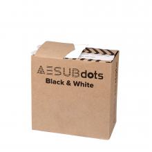 AESUBdots – objetivos blancos y negros de 1,5 mm