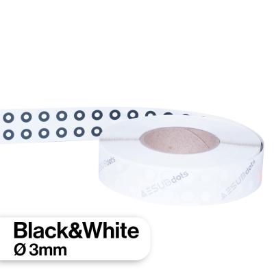 AESUBdots – target bianchi e neri 3 mm