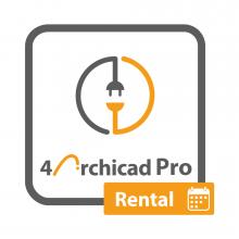 Rent PointCab 4Archicad Pro Bundle for 1 month