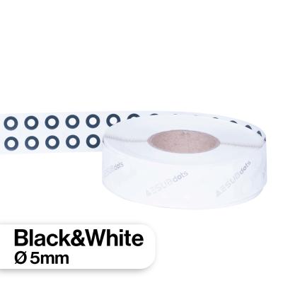 AESUBdots – target bianchi e neri 5 mm (6000 punti)