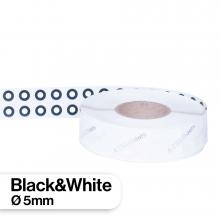 AESUBdots - Points de mesure noirs et blancs 5 mm (6000...