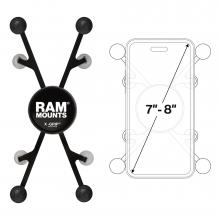7-8 inch tablet holder set for GNSS rods