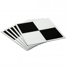 Set aus 5 magnetischen Checkerboard Targets 10 cm x 10 cm
