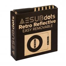 AESUBdots - Objevitos retrorreflectantes removibles de 6 mm
