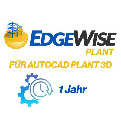 EdgeWise Plant 3D Plug-in für AutoCAD Plant 3D mieten für 1 Jahr