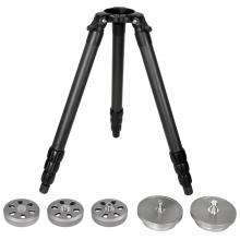 Robust carbon tripod suitable for any scanner