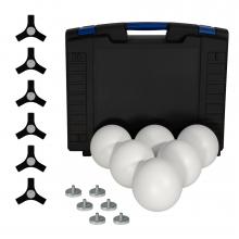 Conjunto "Flexi" de esferas de referencia para escáner láser Conjunto compuesto por 6 pedestales para esferas de referencia