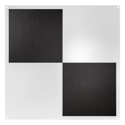 Checkerboard target as a permanent reference marker - 30x30cm