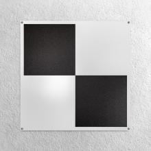 Checkerboard target as a permanent reference marker - 30x30cm