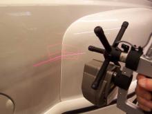 Used NDI ProCMM 2000 with Perceptron V5 3D