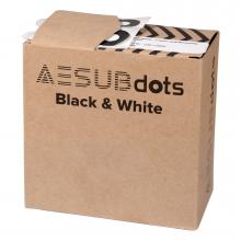 AESUBdots – objetivos blancos y negros de 6 mm, desmontable