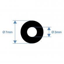 AESUBdots - Black & white targets 3mm