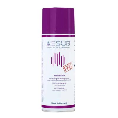 AESUB violet - Anti-reflective spray for 3D laser scanning