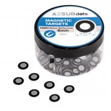 AESUBdots - Box aus 100  Hoch-retro-reflektierende...