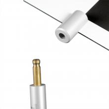 Small laser scanner target plates - leica adapter