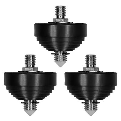 Rubber feet for telescope tripods - Set consisting of 3 feet