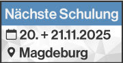Laserscanning-Schulung am 20. und 21.11.2025 in Magdeburg