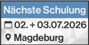 Laserscanning-Schulung am 02. und 03.07.2026 in Magdeburg