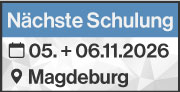Laserscanning-Schulung am 05. und 06.11.2026 in Magdeburg