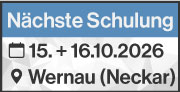 Laserscanning-Schulung am 15. und 16.10.2026 in Wernau (bei Stuttgart)