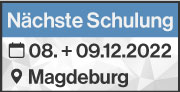 Laserscanning-Schulung am 08. & 09.12.2022 in Magdeburg